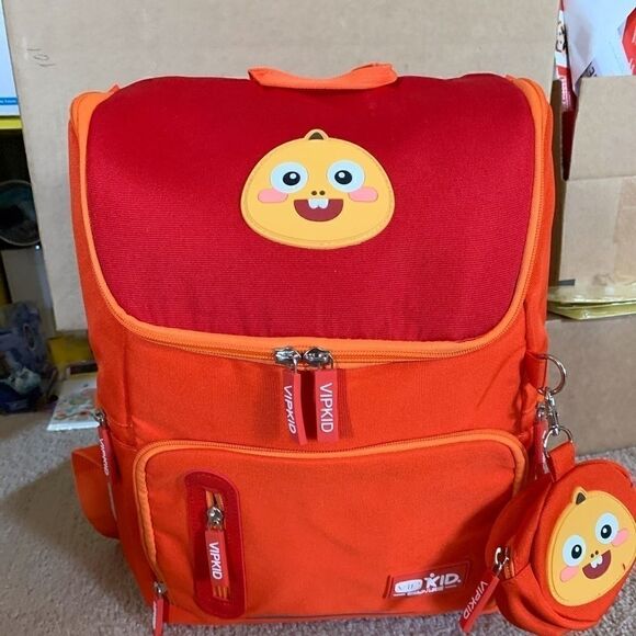 VIPKIDS Dino Backpack Teacher Excl. New - Picture 1 of 16